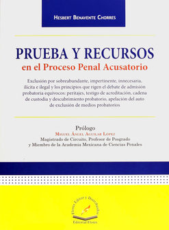 PRUEBA Y RECURSOS EN EL PROCESO PENAL AC – LIBRERIA PARTHENON