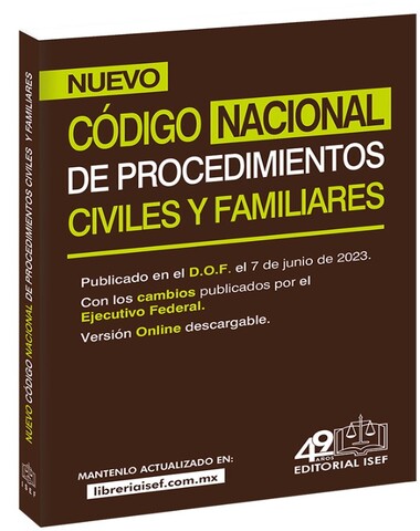 CODIGO NACIONAL DE PROCEDIMIENTOS CIVILE