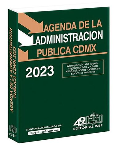 AGENDA DE LA ADMINISTRACION PUBLICA CDMX