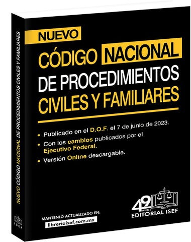 CODIGO NACIONAL DE PROCEDIMIENTOS CIVILE