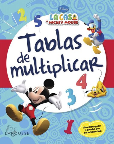5 TABLAS DE MULTIPLICAR MICKEY Y SUS AMI