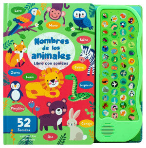NOMBRES DE LOS ANIMALES LIBRO SONIDO