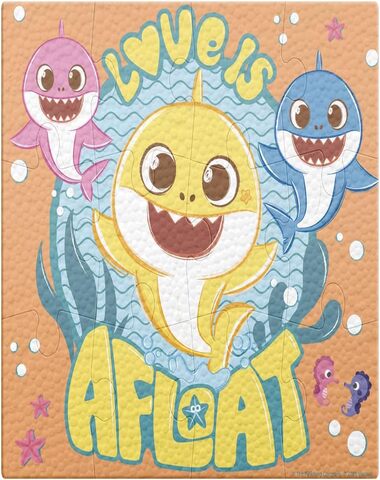 JCA4713 PUZZLE BABY SHARK FOAMY 12 PZ