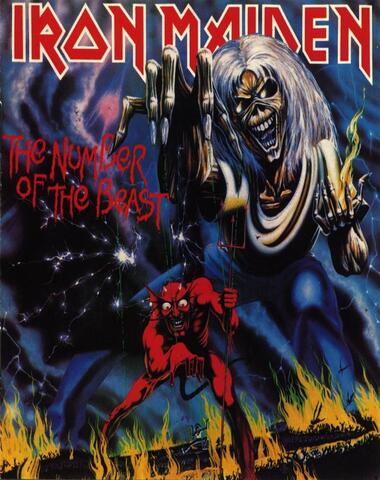 IRON MAIDEN /  THE NUMBER OF THE BEAST