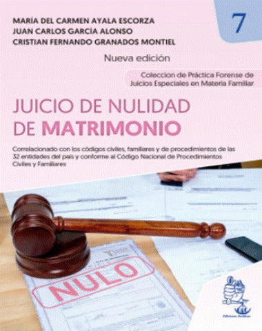 JUICIO DE NULIDAD DE MATRIMONIO