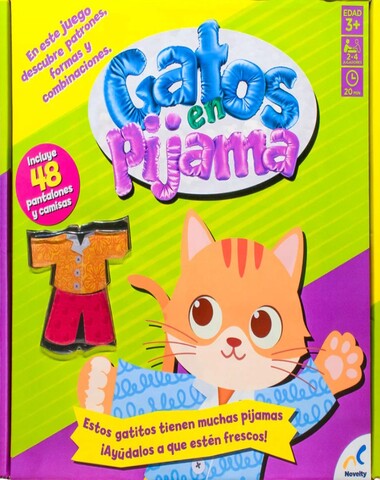 JCA4736 GATOS EN PIJAMA