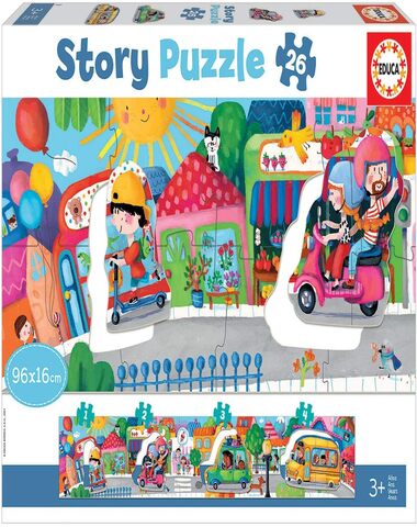 PUZZLE HISTORIA VEHICULOS EN LA C 26 PZ