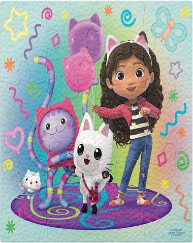 JCA4610 PUZZLE GABBYS DOLLHOUSE 12 PZ
