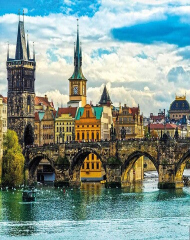 PUZZLE VISTAS DE PRAGA 2000 PZ