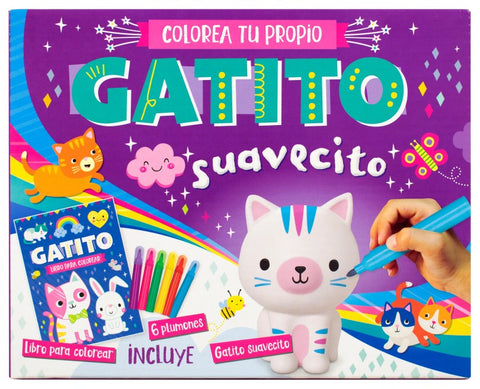 COLOREA TU PROPIO GATITO SUAVECITO