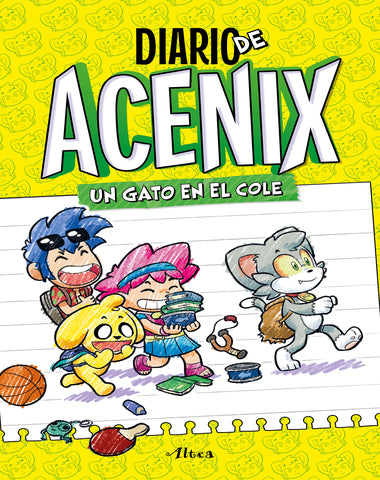 DIARIO DE ACENIX 1 UN GATO EN EL COLE