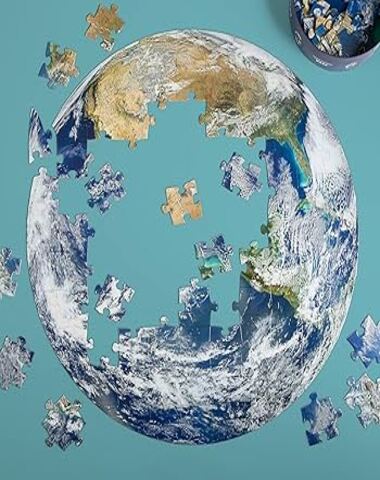 PUZZLE EARTH REDONDO 100 PZ