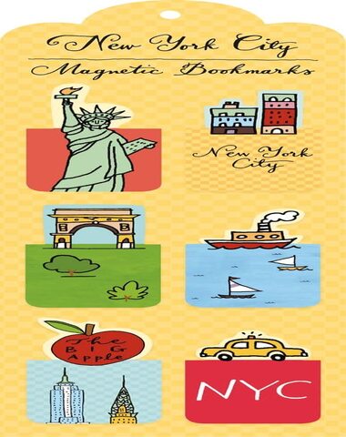 NEW YORK CITY MAGNETIC BOOKMARKS