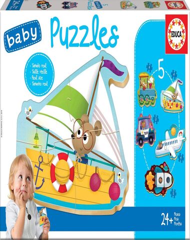 PUZZLE BABY VEHICULOS II 20 PZ