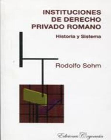 INSTITUCIONES DE DERECHO PRIVADO ROMANO