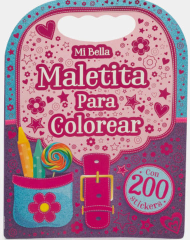 MI BELLA MALETITA PARA COLOREAR