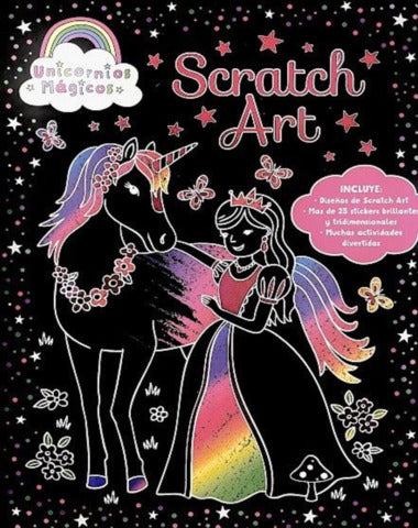 UNICORNIOS MAGICOS SCRATCH ART