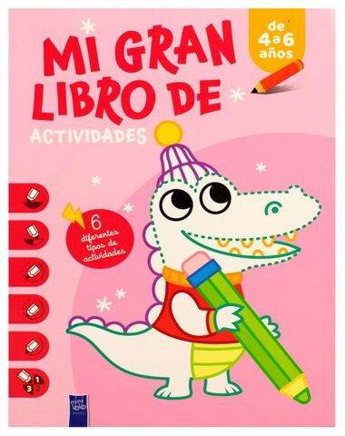 MI GRAN LIBRO DE ACTIVIDADES COCODRILO