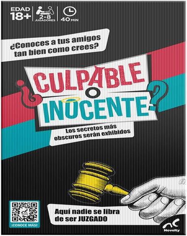 JCA4831 JUEGO DE FIESTA CULPABLE O INOCE