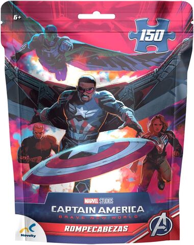 JCA4299 PUZZLE CAPITAN AMERICA BOLSA 150