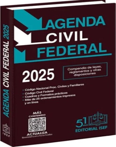 AGENDA CIVIL FEDERAL 2025