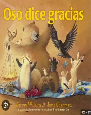 OSO DICE GRACIAS