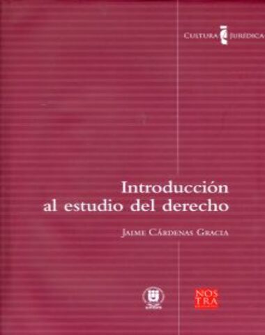 INTRODUCCION AL ESTUDIO DEL DERECHO