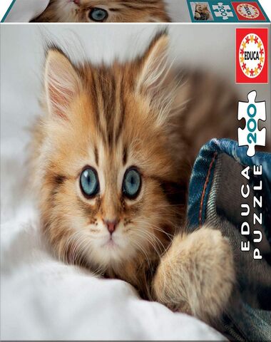 PUZZLE GATITO 200 PZ