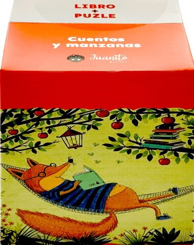 CUENTOS Y MANZANAS LIBRO Y PUZLE 50 PZ