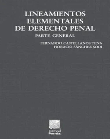 LINEAMIENTOS ELEMENTALES DEL DERECHO PEN