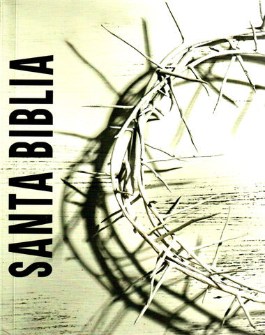 SANTA BIBLIA CORONA ESPINAS GRIS