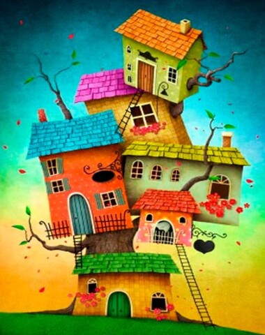 PUZZLE CASAS DE CUENTOS DE HADAS 1000 PZ