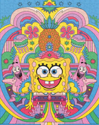 JCA 4320 PUZZLE BOB ESPONJA 25 AÑOS 500
