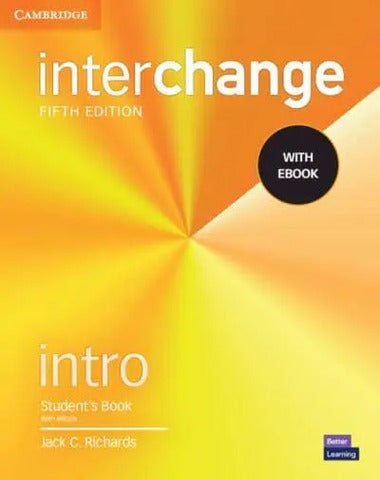 INTERCHANGE INTRO SB WITH EBOOK 5ED