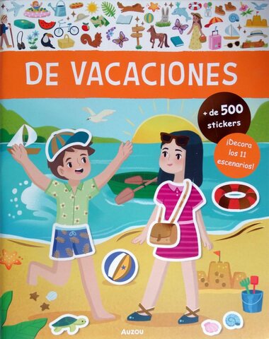 DE VACACIONES 500 STICKERS