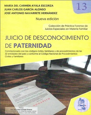JUICIO DE DESCONOCIMIENTO DE PATERNIDAD