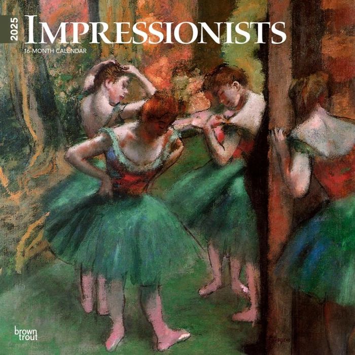 CALENDARIO DE PARED IMPRESSIONISTS 2025
