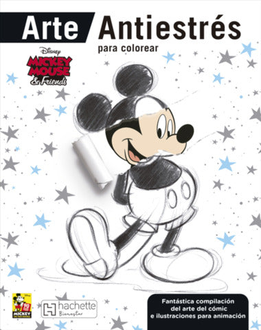 MICKEY MOUSE Y FRIENDS ARTE ANTIESTRES