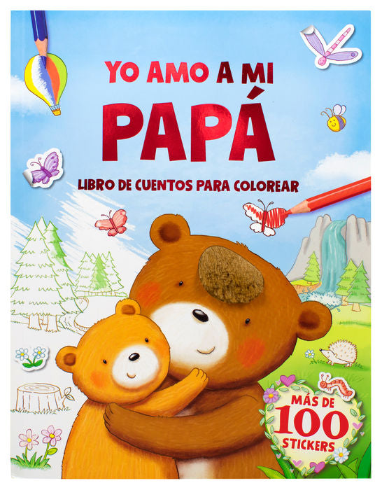 YO AMO A MI PAPA LIBRO PARA COLOREAR