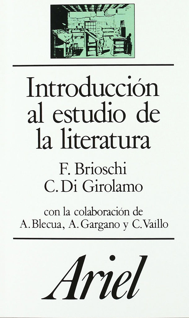 INTRODUCCION AL ESTUDIO DE LA LITERATURA