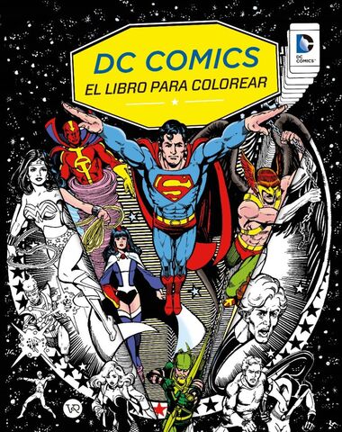 DC COMICS EL LIBRO PARA COLOREAR