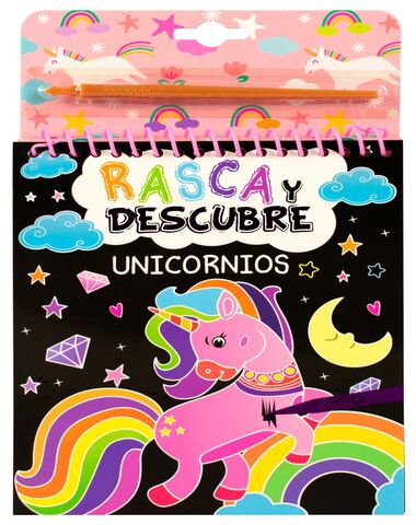 RASCA Y DESCUBRE UNICORNIOS