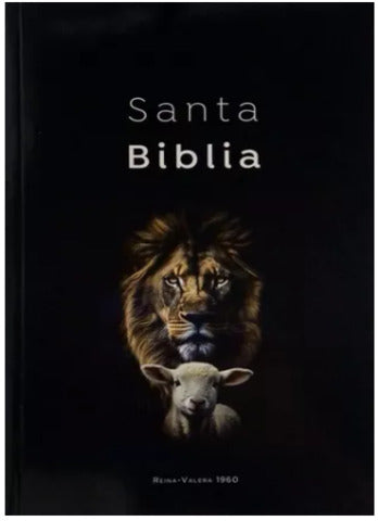 SANTA BIBLIA LEON CORDERO COLOR NEGRO