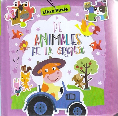 LIBRO PUZZLE DE ANIMALES DE LA GRANJA