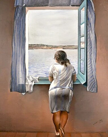 PUZZLE MUCHACHA EN LA VENTANA 1000 PZ