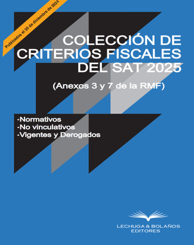 COLECCION DE CRITERIO FISCALES DEL SAT 5