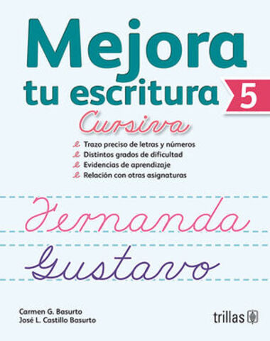 MEJORA TU ESCRITURA 5 CURSIVA
