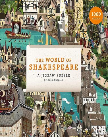 PUZZLE WORLD OF SHAKESPEARE 1000 PZ