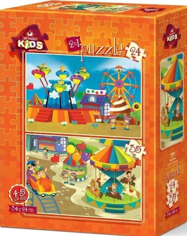 PUZZLE TIEMPO DE DIVERSION 24 + 35 PZ
