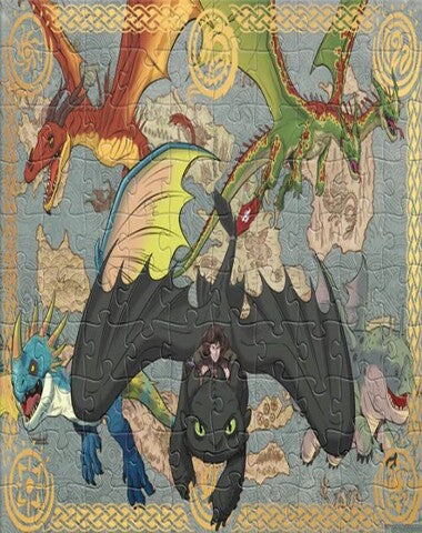 JCA4761 PUZZLE COMO ENTRENAR A TU DRAGON